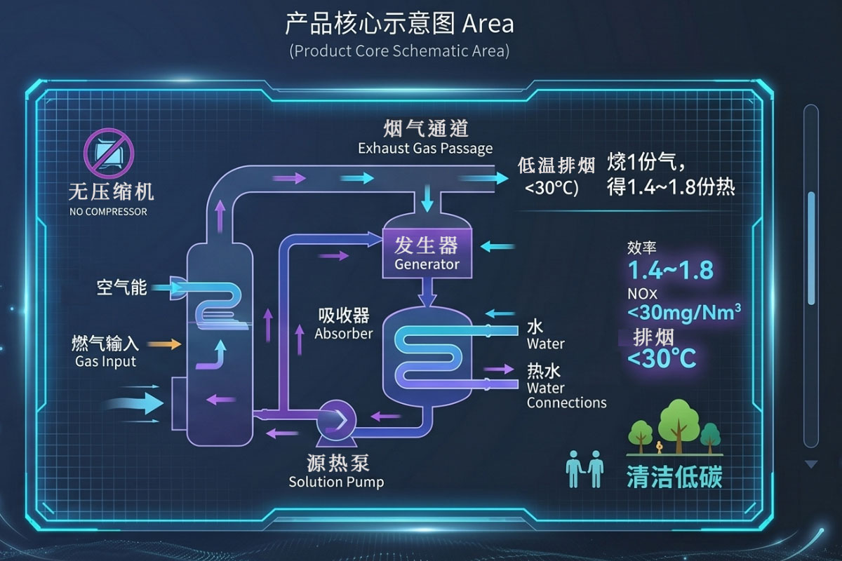 GAHP 产品核心示意图
